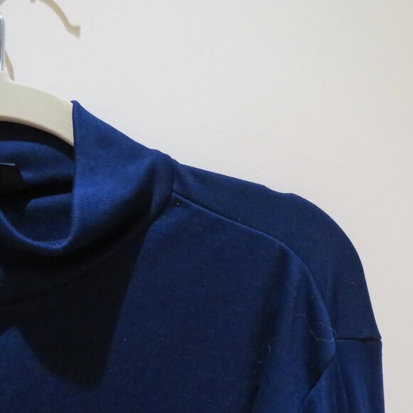 VINTAGE PATAGONIA Capilene Made in USA Baselayer 1/4 Zip Top Navy Outdoor Gorp - Picture 6 of 12